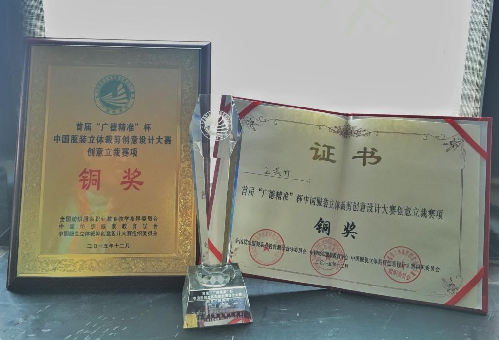奖杯和获奖证书